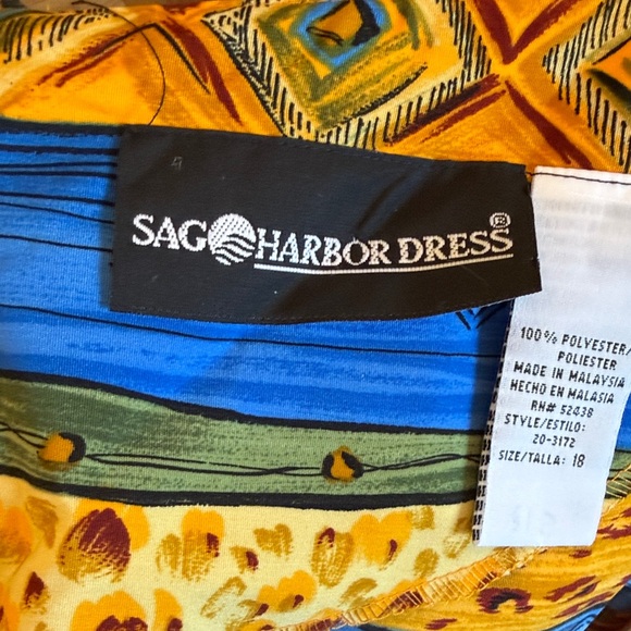 Sag Harbor Multicolor Floral Midi Dress - Picture 2 of 9